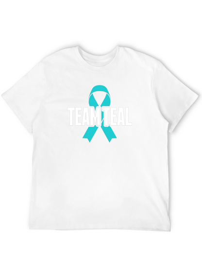 Team Teal Ribbon Awareness T-Shirt