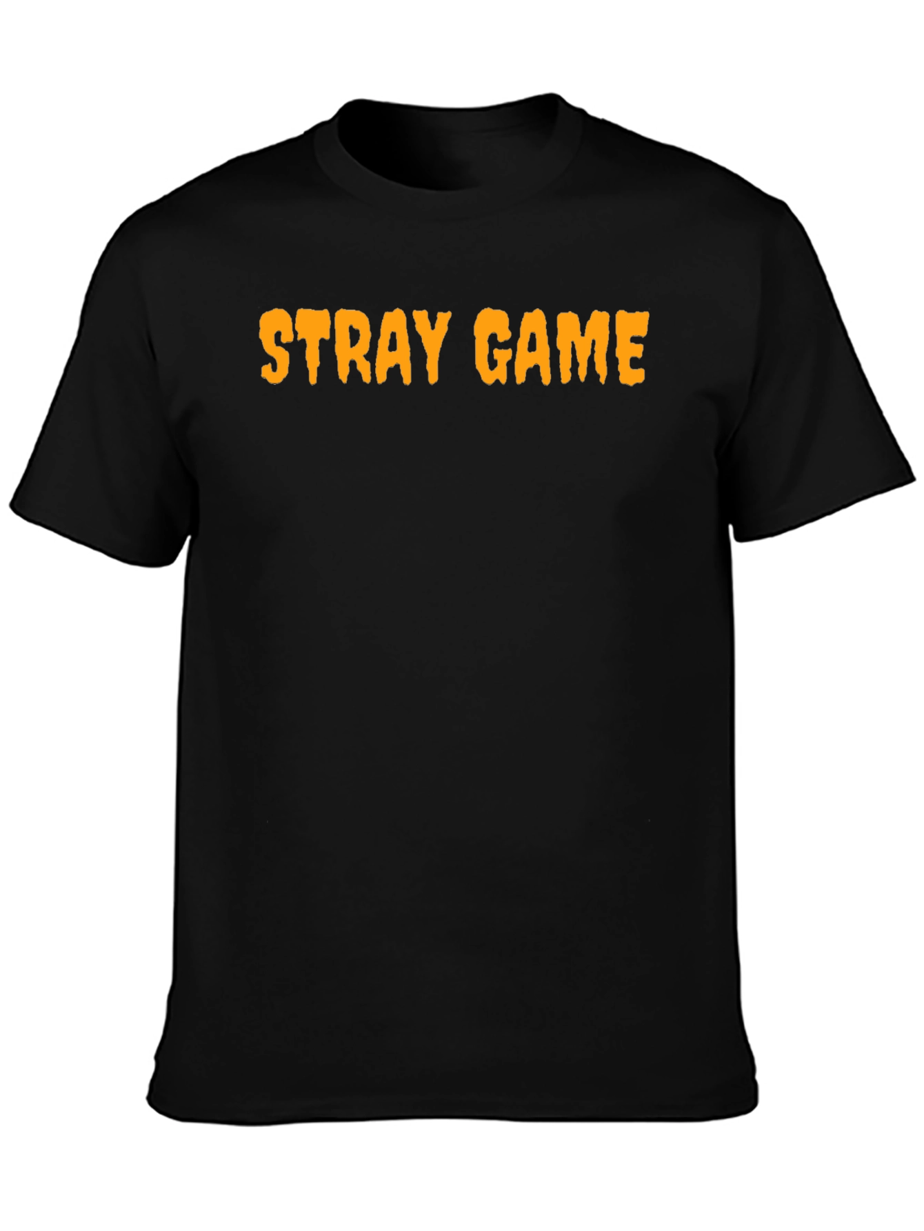 Stray Game Black Graphic Tee