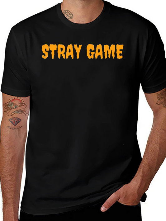 Stray Game Black Graphic Tee