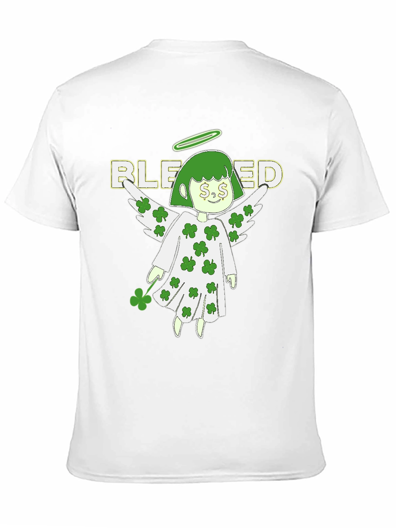 Blessed St. Patricks Day Angel T-Shirt