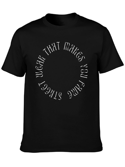 Streetwear T-Shirt - Wear That Makes You Fame
