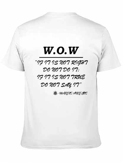 WOW Graphic Tee - Marcus Aurelius Quote