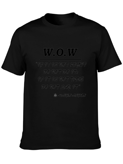 WOW Graphic Tee - Marcus Aurelius Quote