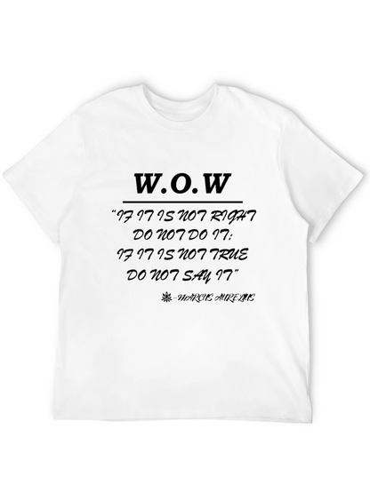 WOW Graphic Tee - Marcus Aurelius Quote