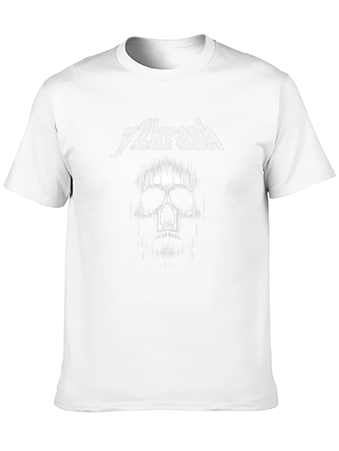 Y2krash Skull Graphic Black T-Shirt