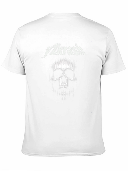 Y2krash Skull Graphic Black T-Shirt