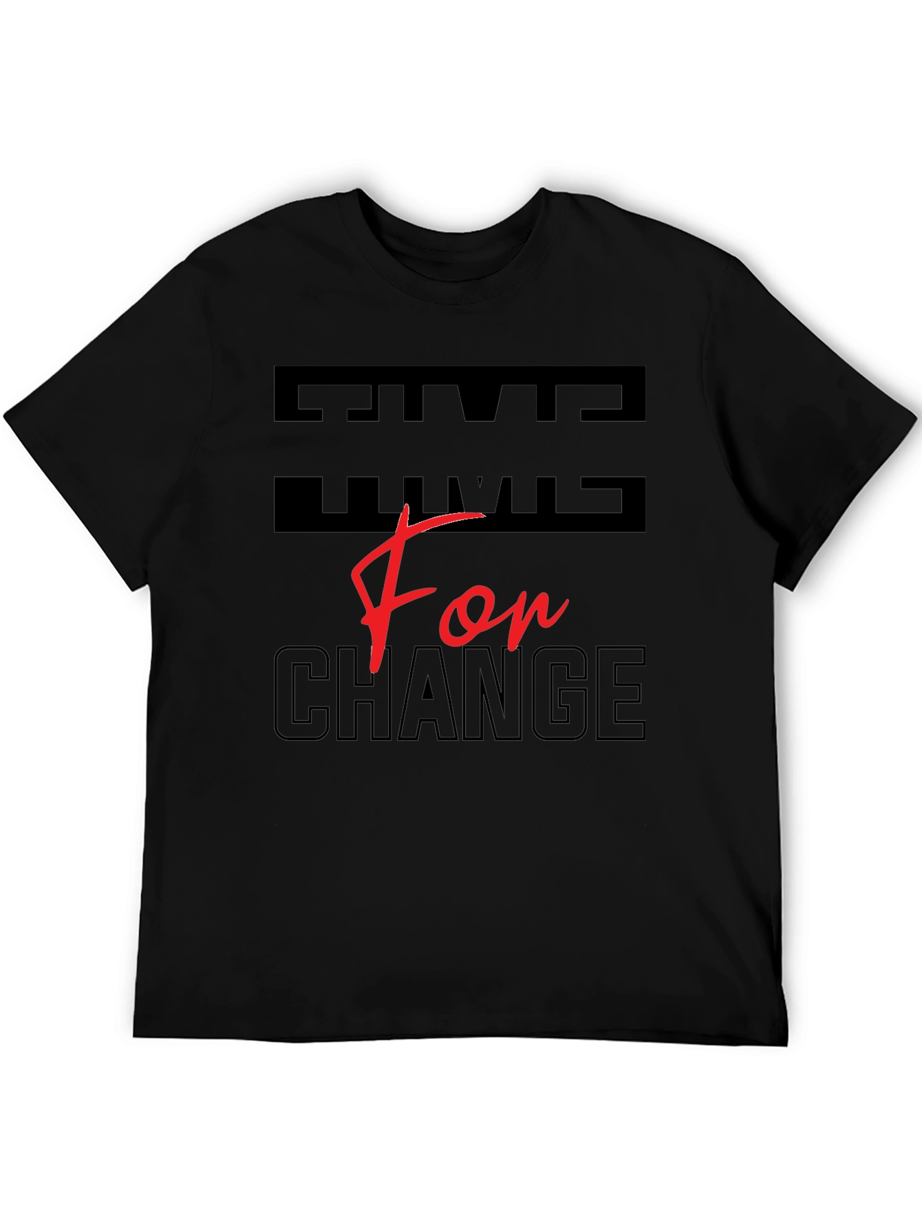 Time For Change Graphic T-Shirt