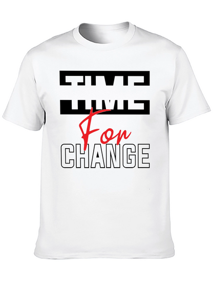 Time For Change Graphic T-Shirt