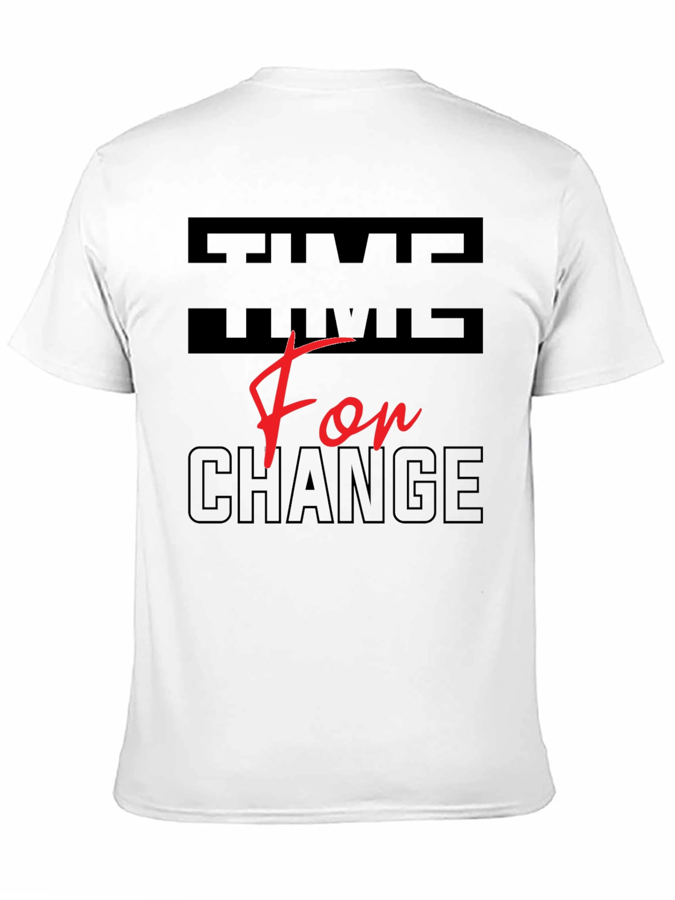 Time For Change Graphic T-Shirt