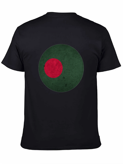 Bangladesh Flag Inspired Graphic Tee