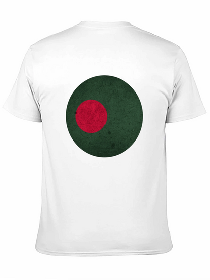 Bangladesh Flag Inspired Graphic Tee
