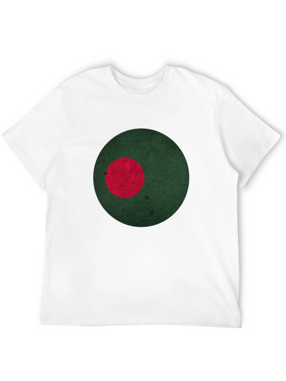 Bangladesh Flag Inspired Graphic Tee
