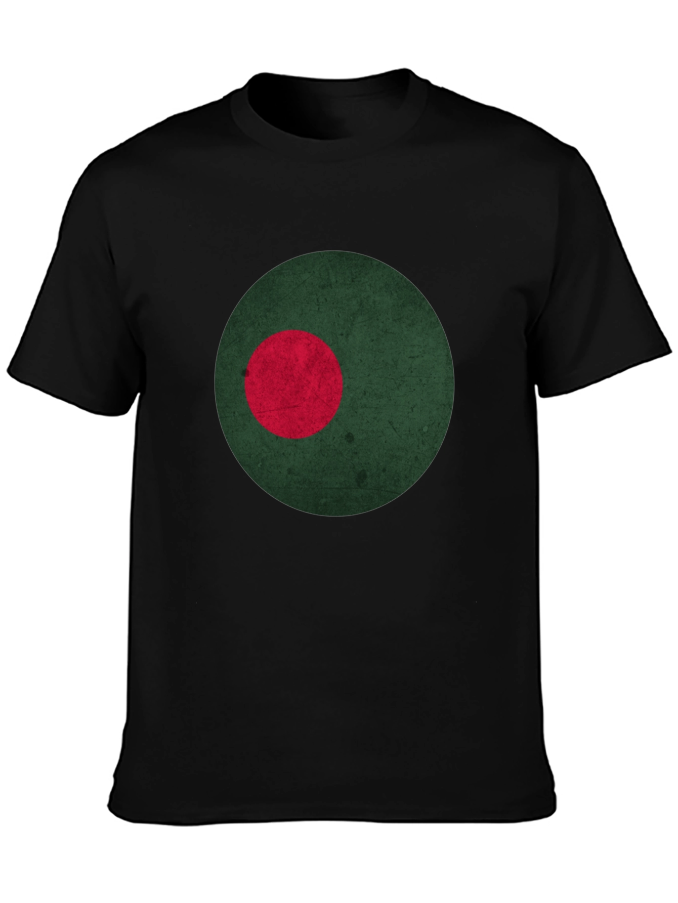 Bangladesh Flag Inspired Graphic Tee