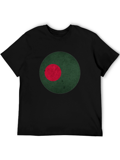 Bangladesh Flag Inspired Graphic Tee