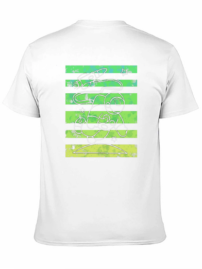 Astronaut Graphic Print Crew Neck T-Shirt