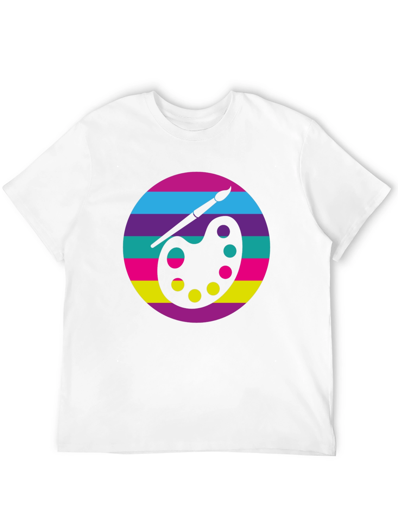 Artist Palette Graphic T-Shirt - Art Lover Tee