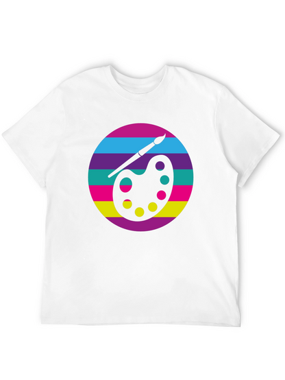 Artist Palette Graphic T-Shirt - Art Lover Tee