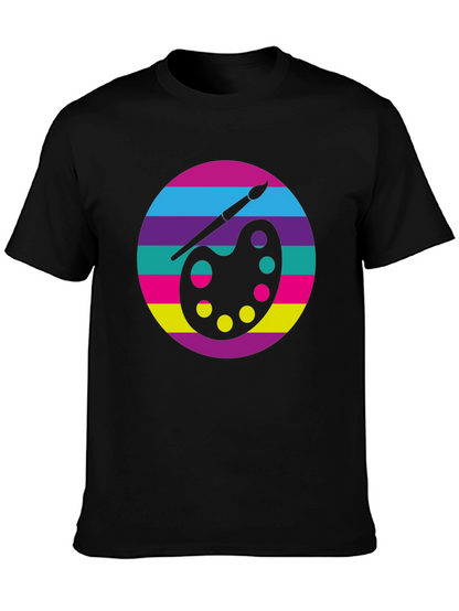 Artist Palette Graphic T-Shirt - Art Lover Tee