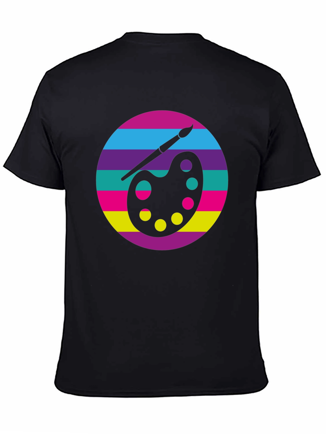 Artist Palette Graphic T-Shirt - Art Lover Tee