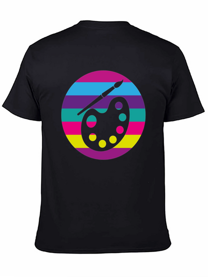 Artist Palette Graphic T-Shirt - Art Lover Tee