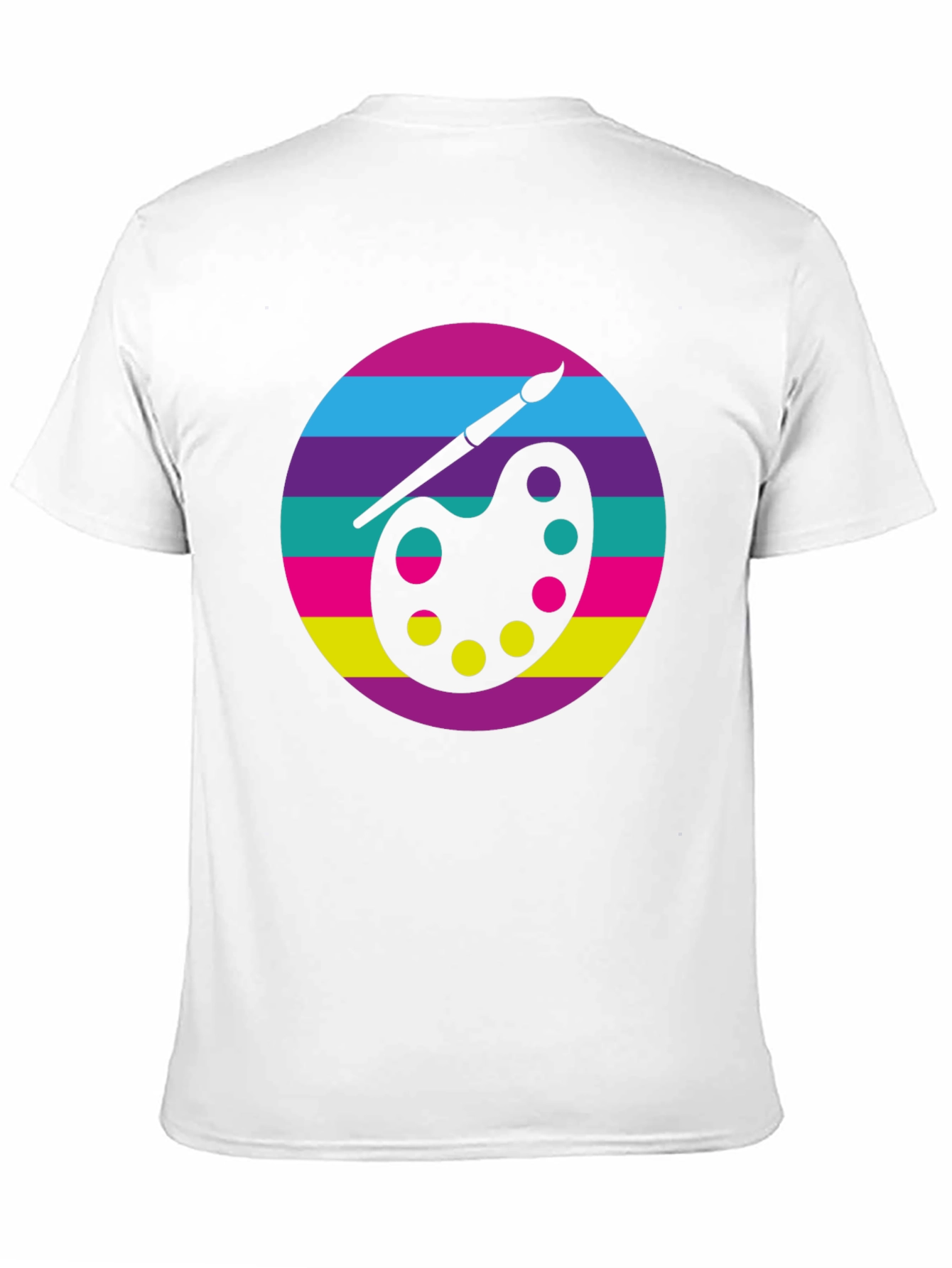 Artist Palette Graphic T-Shirt - Art Lover Tee