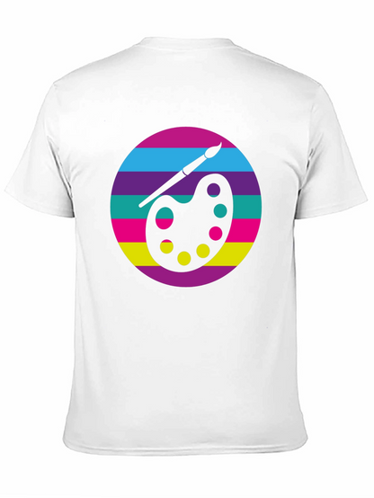 Artist Palette Graphic T-Shirt - Art Lover Tee