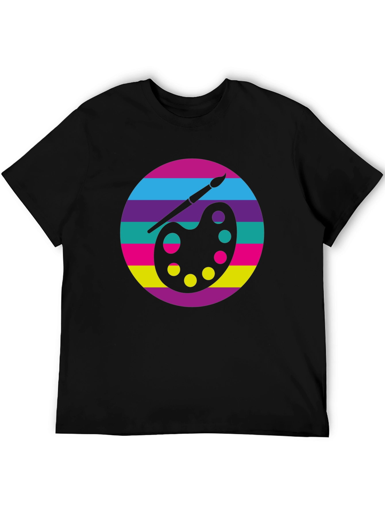 Artist Palette Graphic T-Shirt - Art Lover Tee