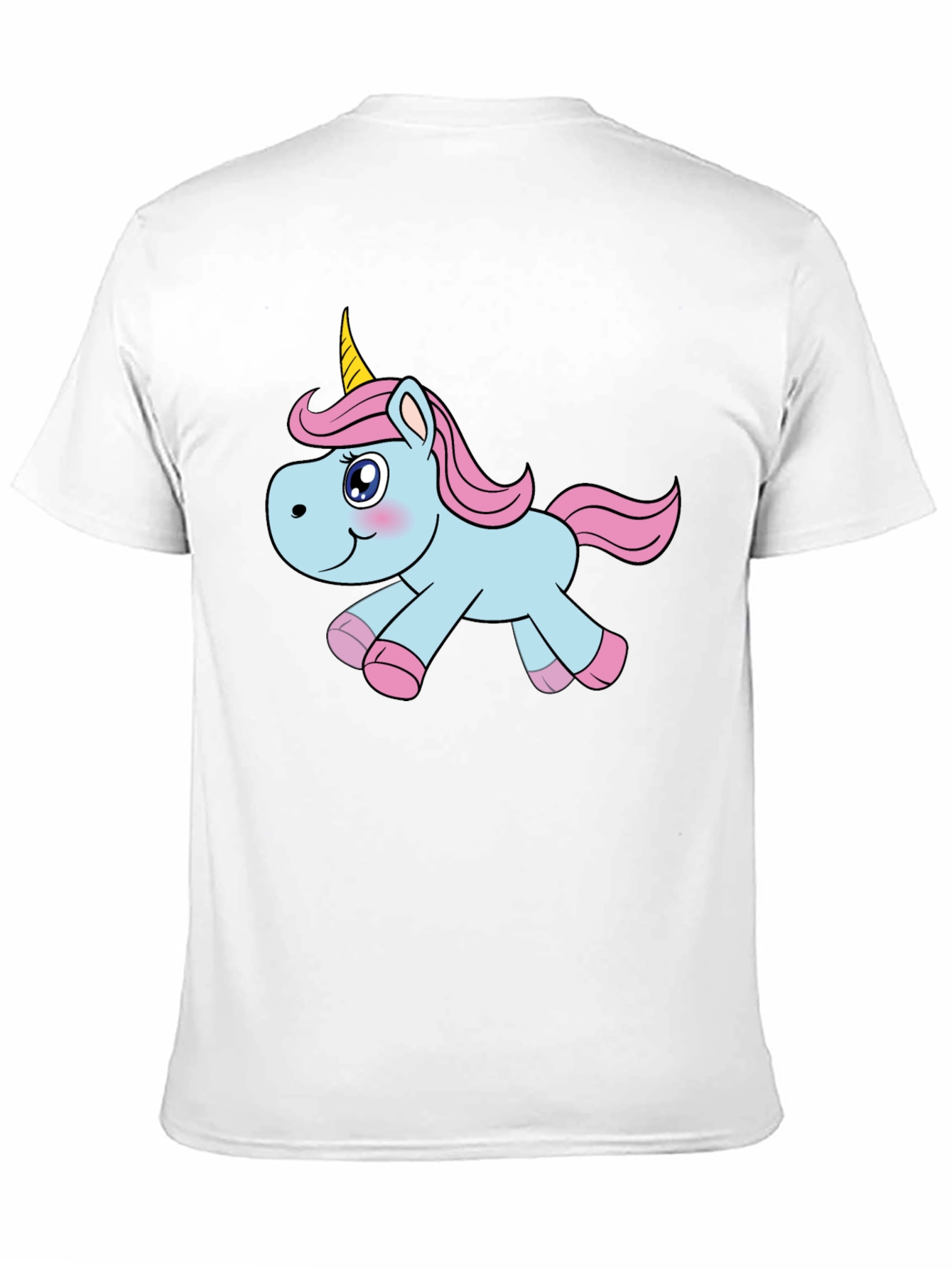 Unicorn Graphic Black T-Shirt