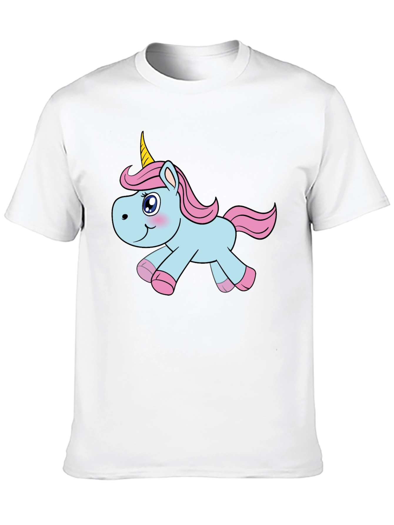 Unicorn Graphic Black T-Shirt
