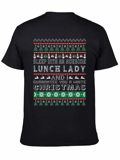 Awesome Lunch Lady Christmas T-Shirt