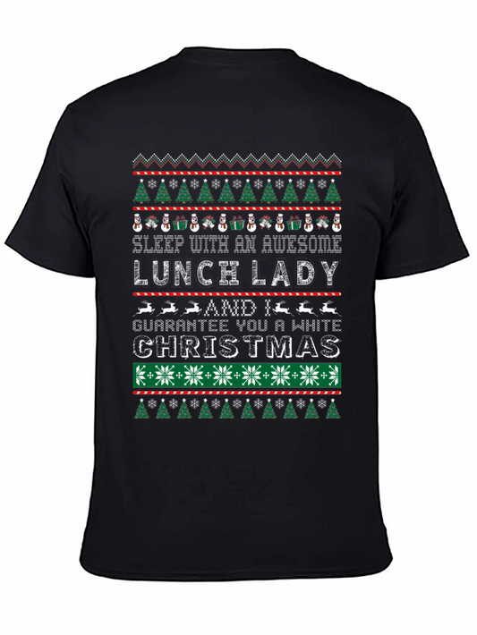 Awesome Lunch Lady Christmas T-Shirt