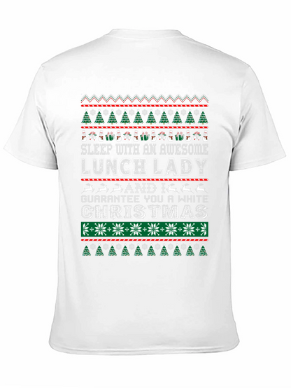 Awesome Lunch Lady Christmas T-Shirt