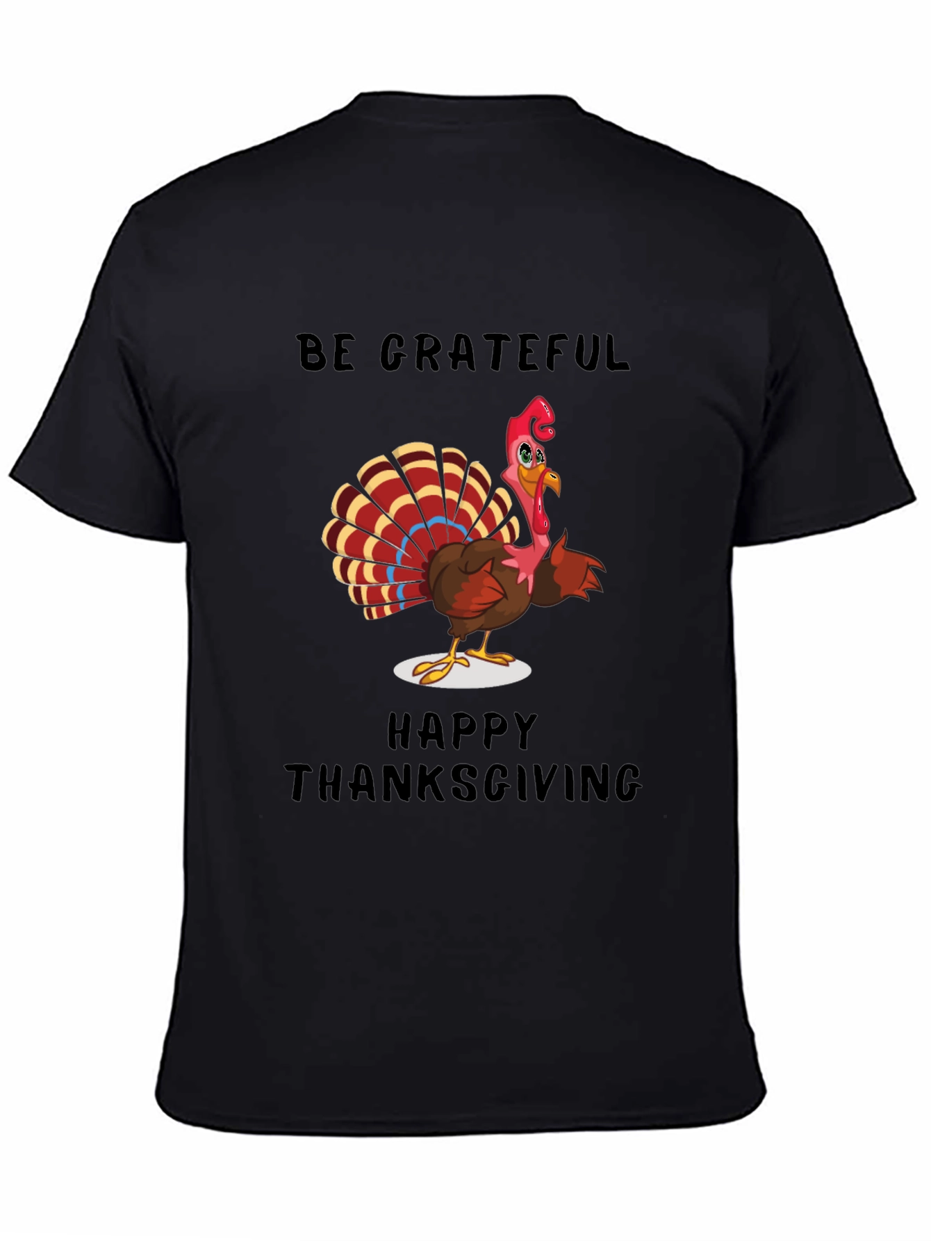 Thanksgiving Turkey Graphic T-Shirt
