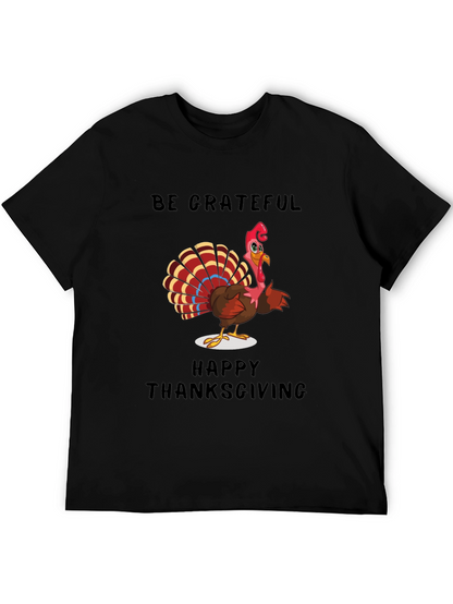 Thanksgiving Turkey Graphic T-Shirt