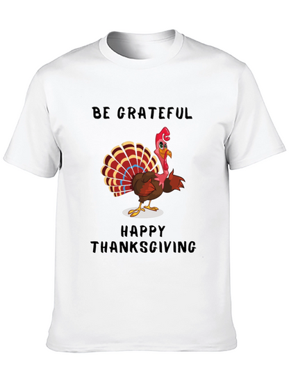 Thanksgiving Turkey Graphic T-Shirt