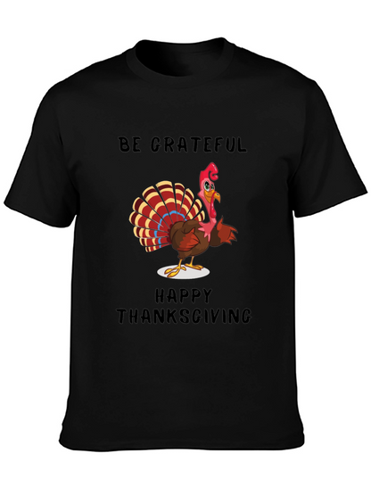 Thanksgiving Turkey Graphic T-Shirt