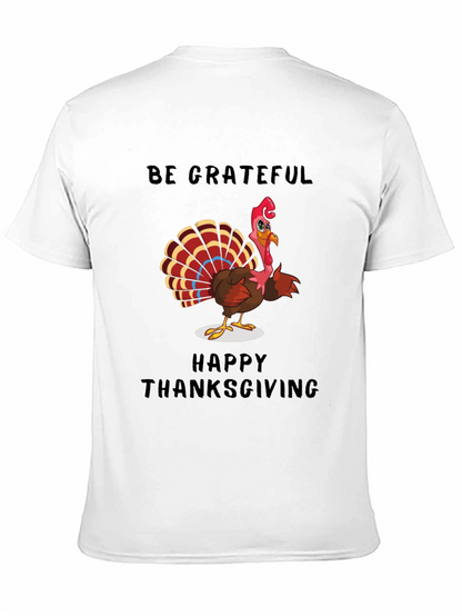 Thanksgiving Turkey Graphic T-Shirt