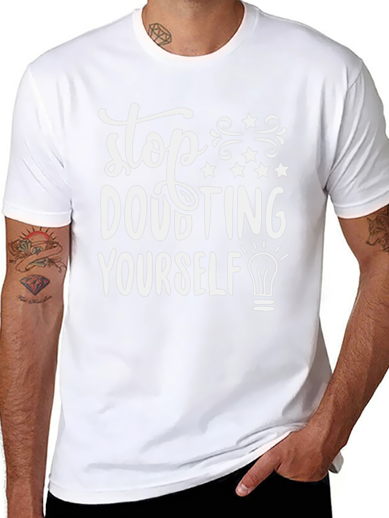 Stop Doubting Yourself Graphic T-Shirt