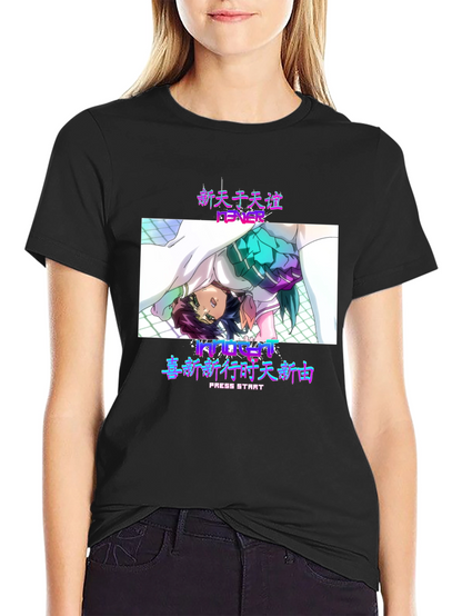 Anime Fever Black T-Shirt