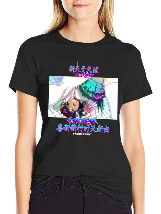 Anime Fever Black T-Shirt