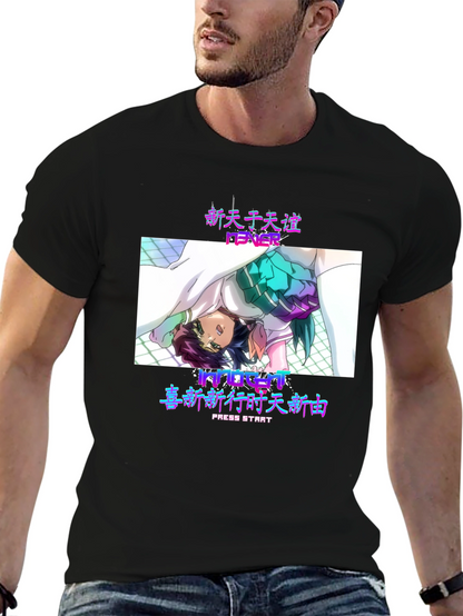 Anime Fever Black T-Shirt