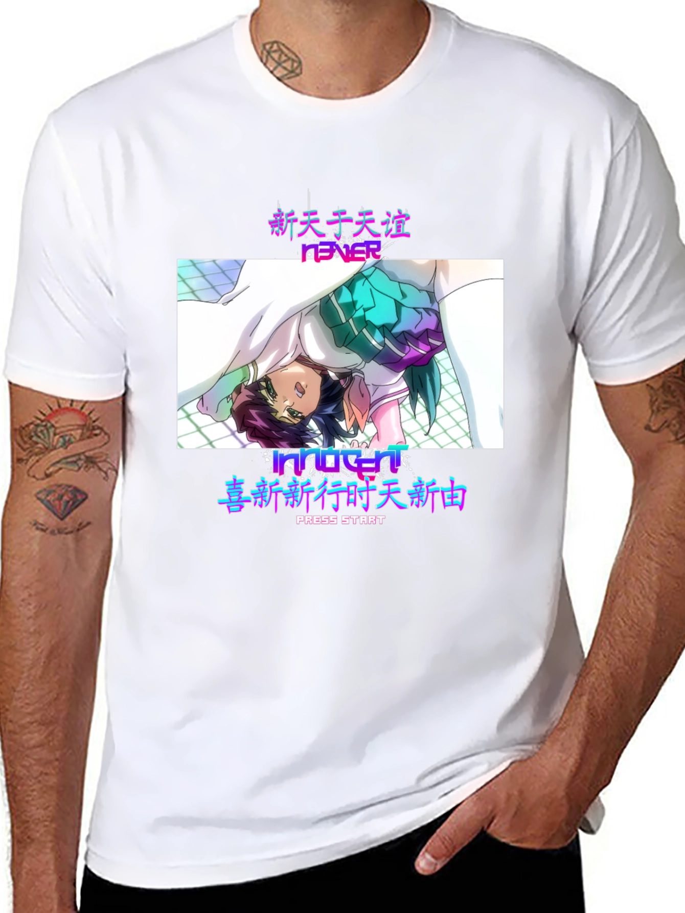 Anime Fever Black T-Shirt