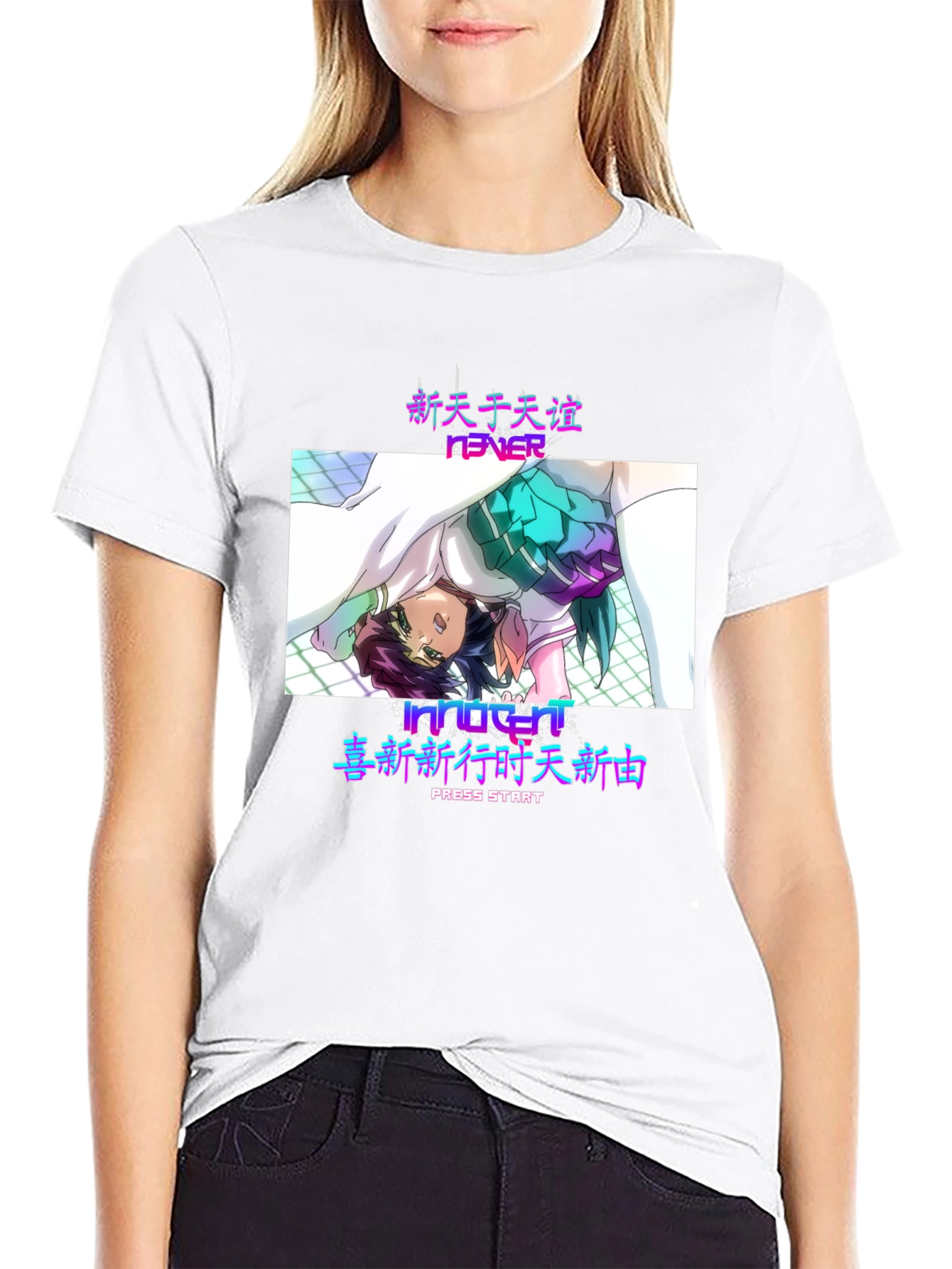 Anime Fever Black T-Shirt