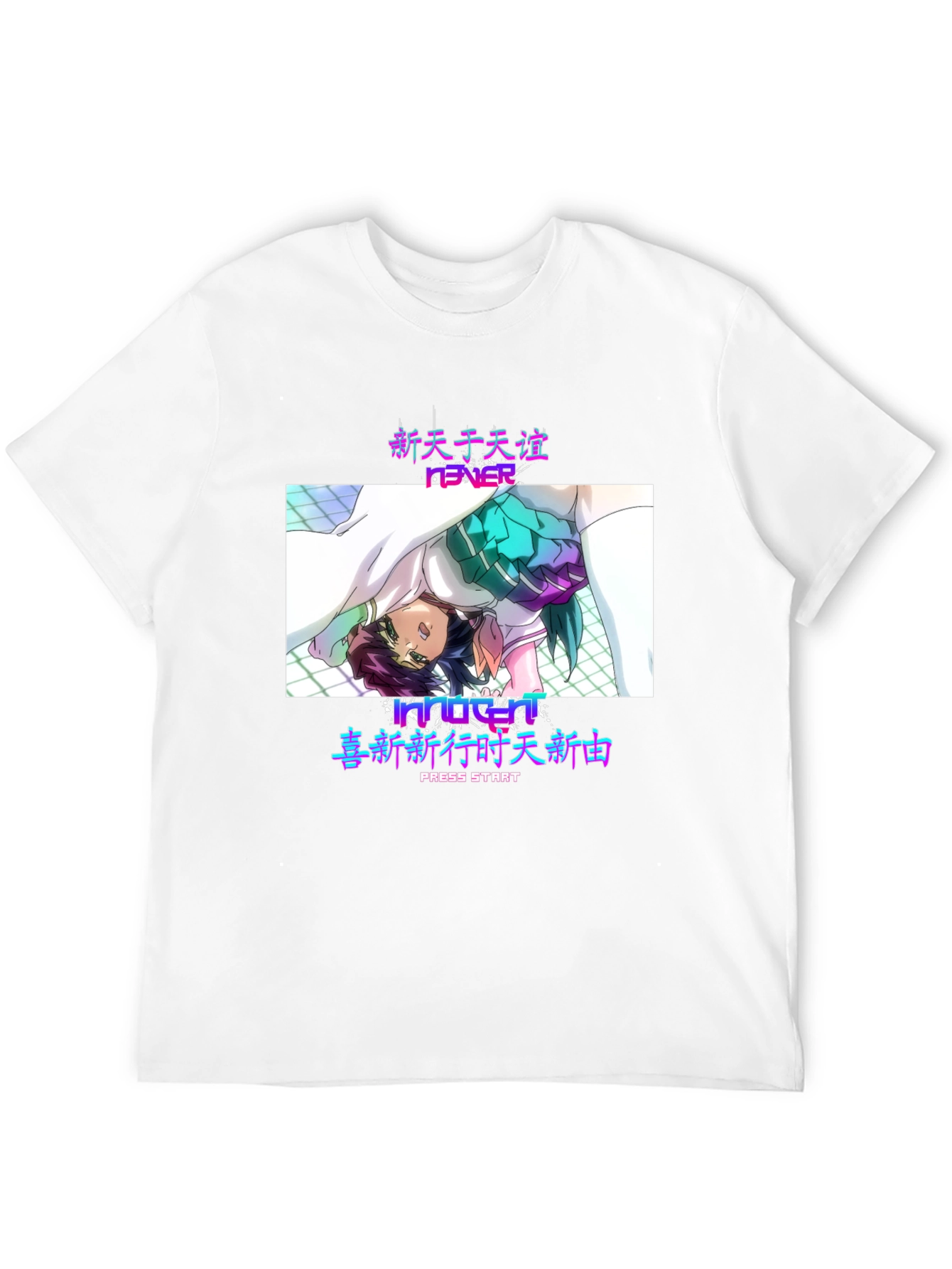 Anime Fever Black T-Shirt