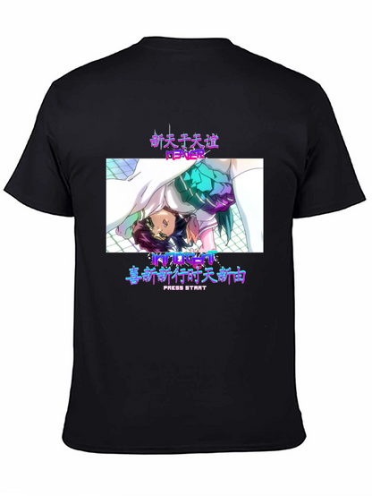 Anime Fever Black T-Shirt