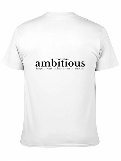 Ambitious Motivation Black T-Shirt