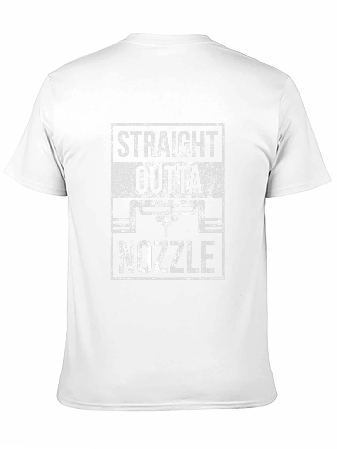Straight Outta Nozzle T-Shirt - 3D Printing Fan Apparel