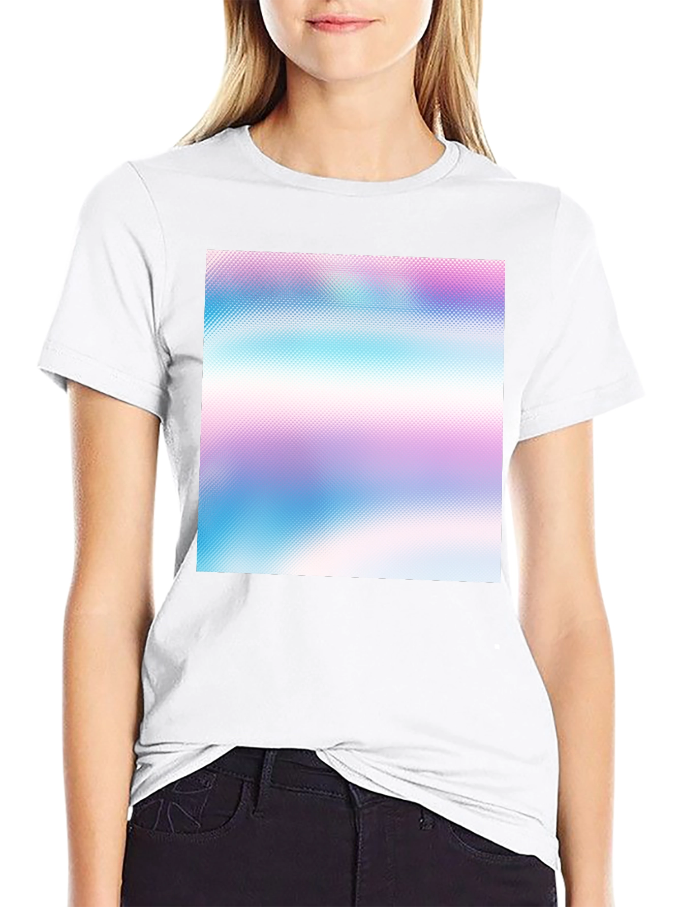 Vaporwave Gradient T-Shirt - Stylish Comfort