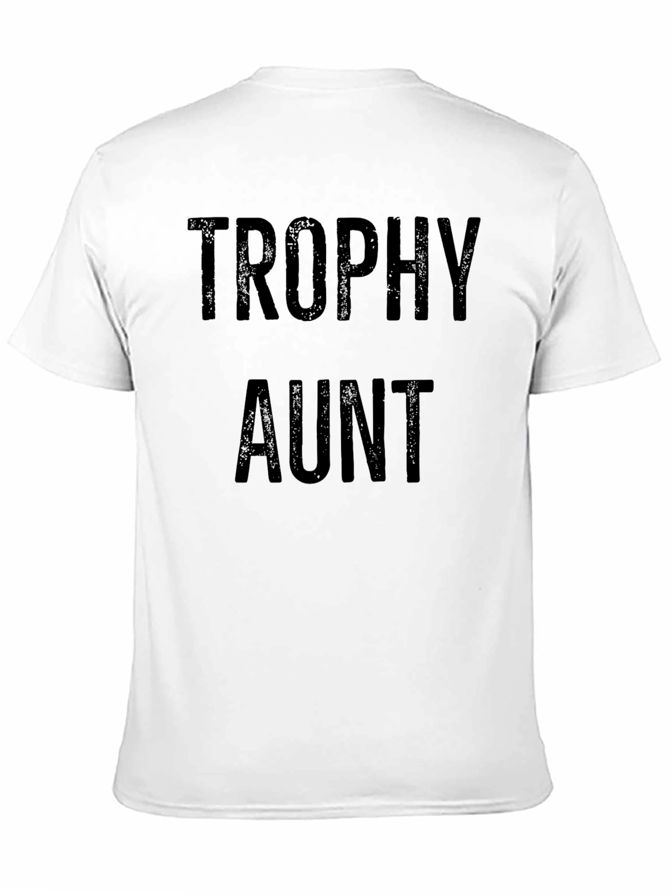 Trophy Aunt Graphic T-Shirt - Black