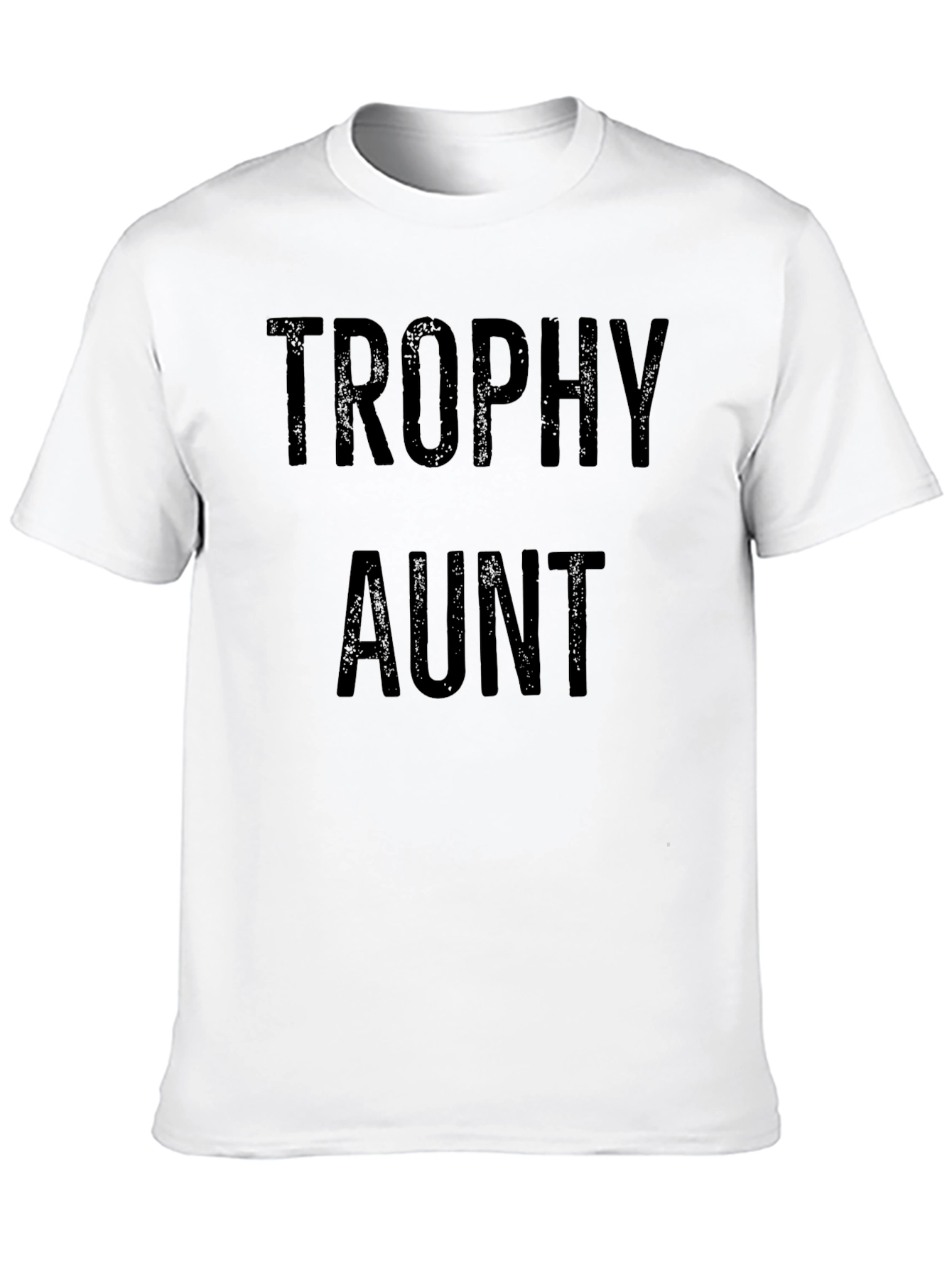 Trophy Aunt Graphic T-Shirt - Black